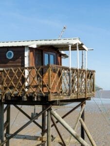 Stilted Accommodation on the Beach