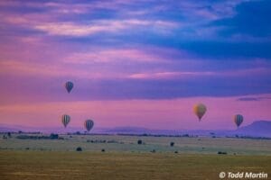 Hot air balloon Safari