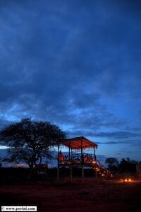 Porini Amboseli Camp - Viewing Platform - photo credit Axel Fassio