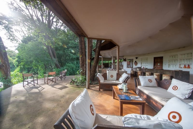 Rhino River Camp Terrace