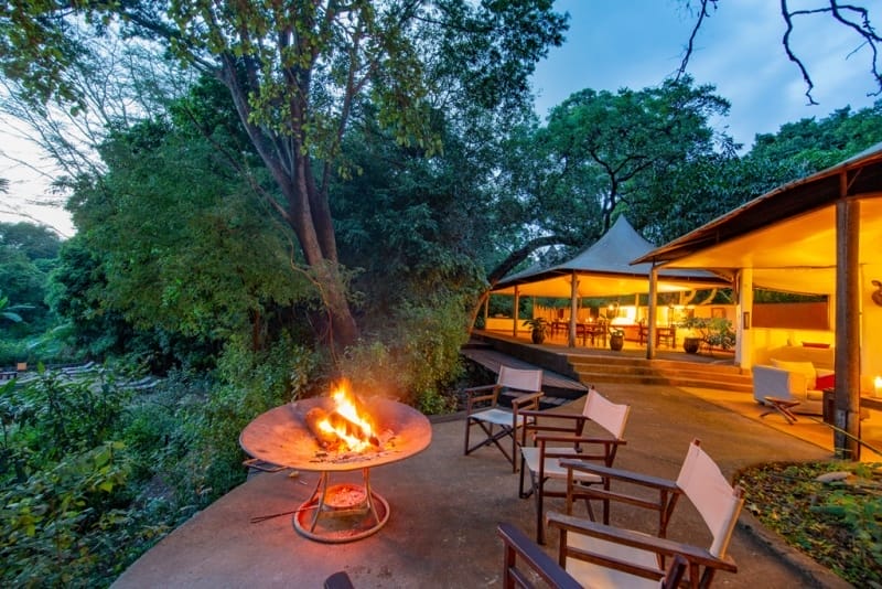 Rhino River Camp Terrace