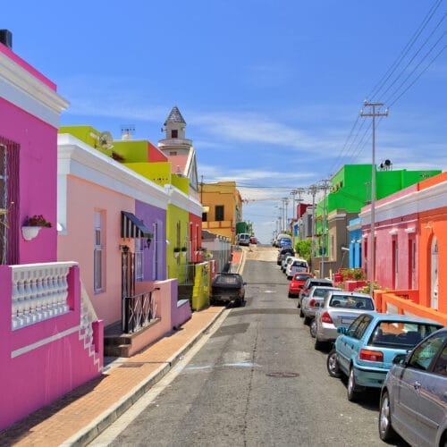 Bo Kaap Township in Cape Town
