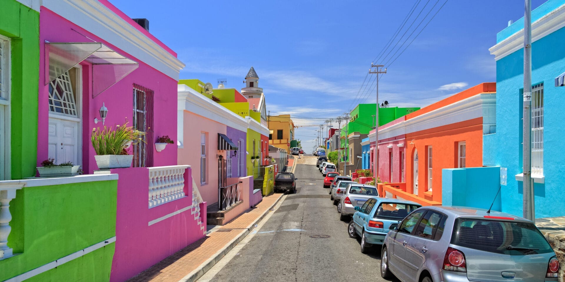 Bo Kaap Township in Cape Town