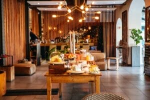 breakfast area