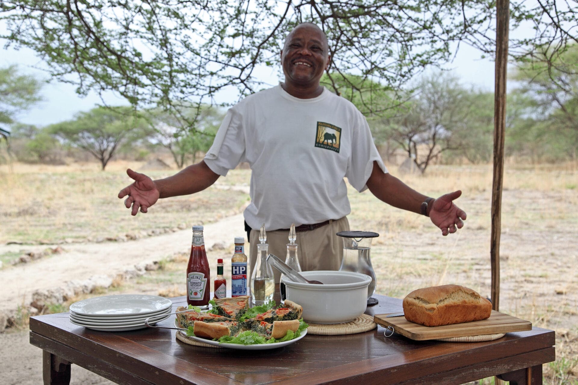 A Light Lunch is Served