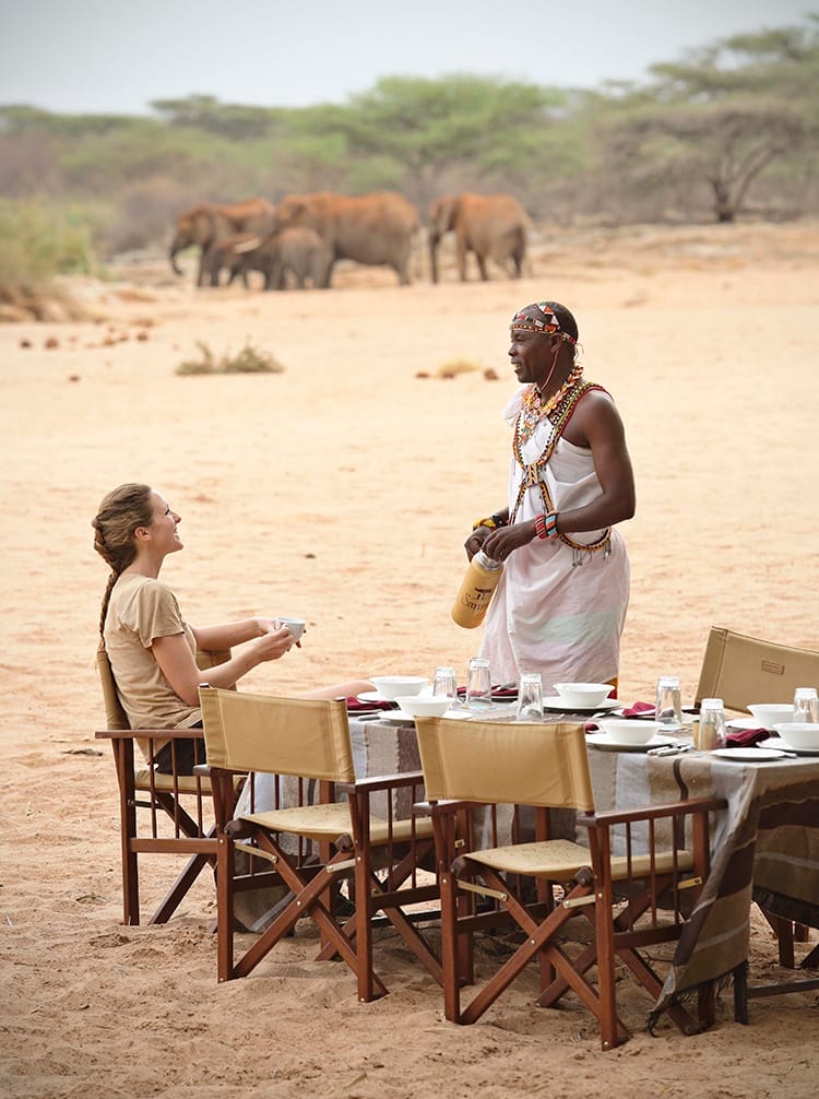 Breakfast with the eles