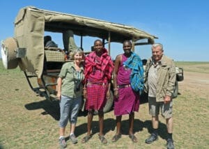 tourists and local guides