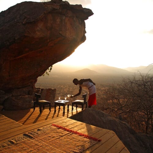 Drinks-in-Villa-5 | Gamewatchers Safaris terrace with drinks