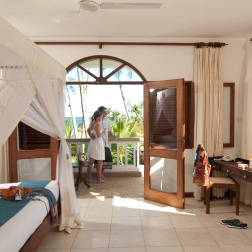 luxury beachside apartment