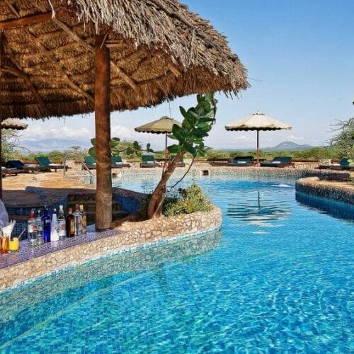 poolside bar