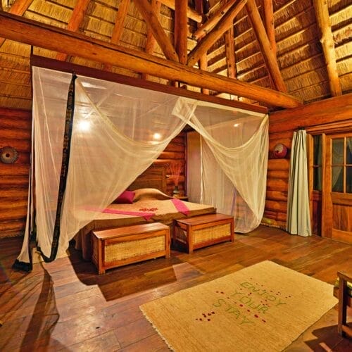 lodge bedroom