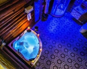 bathroom with jacuzzi