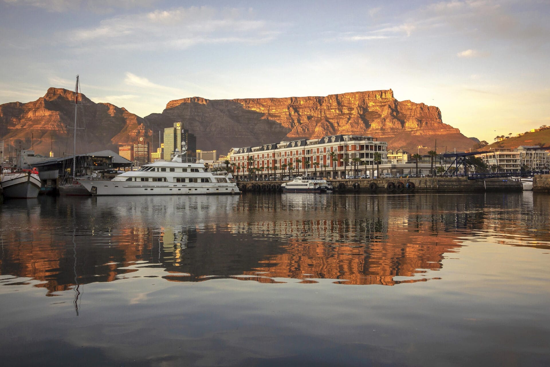 Cape Grace Hotel Exterior View From the water - Cape Town