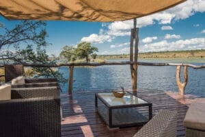 Chobe River Camp balcony view