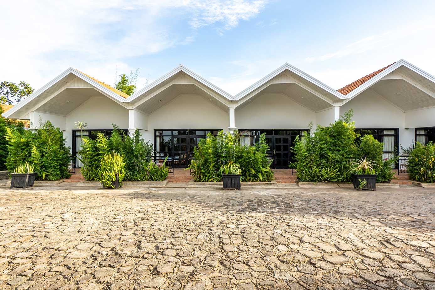 Five Volcanoes Hotel Exterior room view - Rwanda