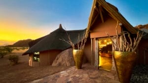 Entrance at Twyfelfontein Adventure Camp