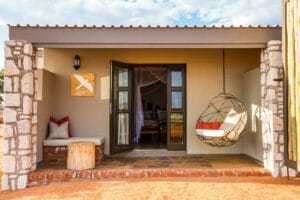 lKalahari Anib Lodge Balcony
