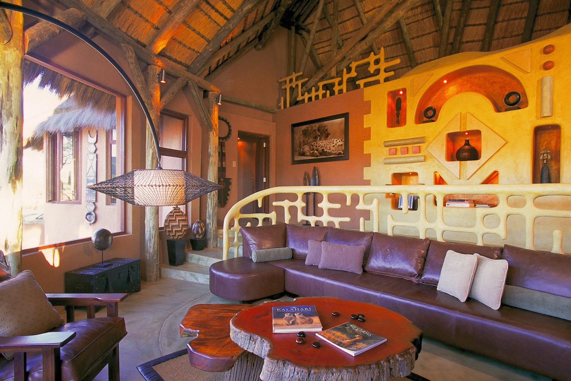 Okonjima Bush Suite Lounge