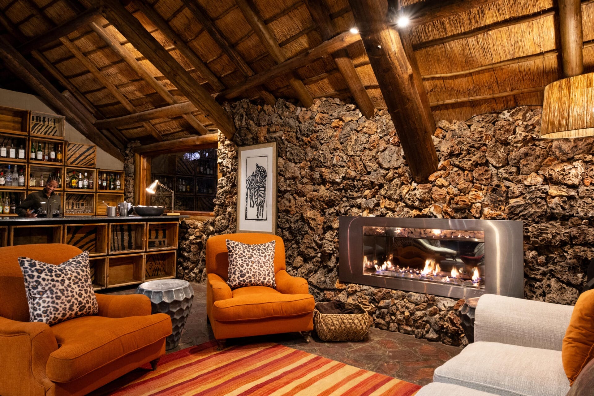 Seating area Ongava Lodge