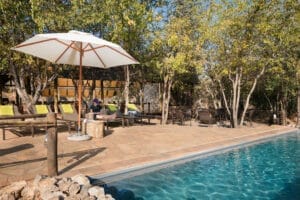 Pool area Ongava Tented Camp