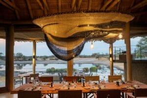 Dining at Onguma Camp Kala