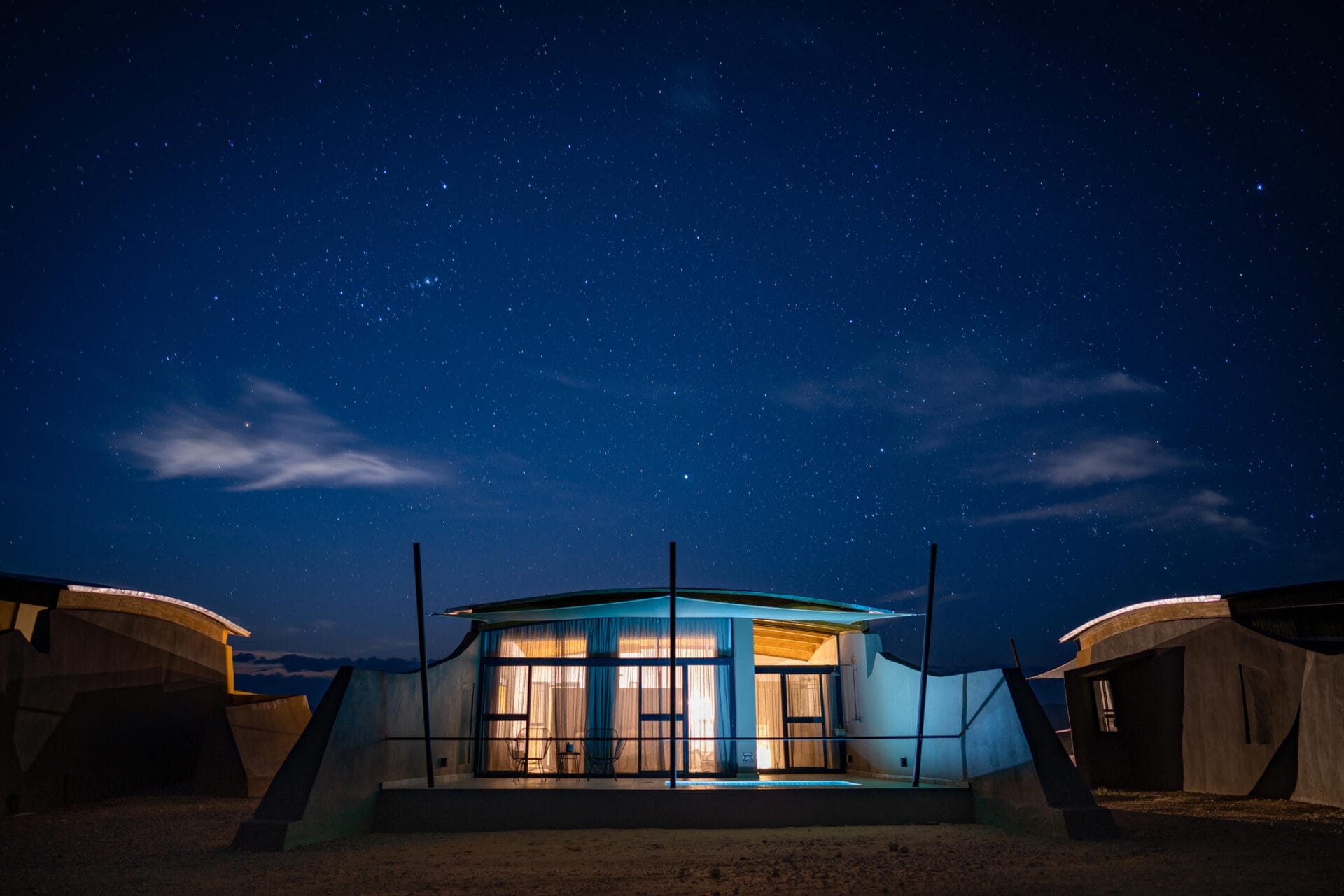 Stars above The Desert Grace