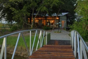 View of Zambezi Mubala Lodge