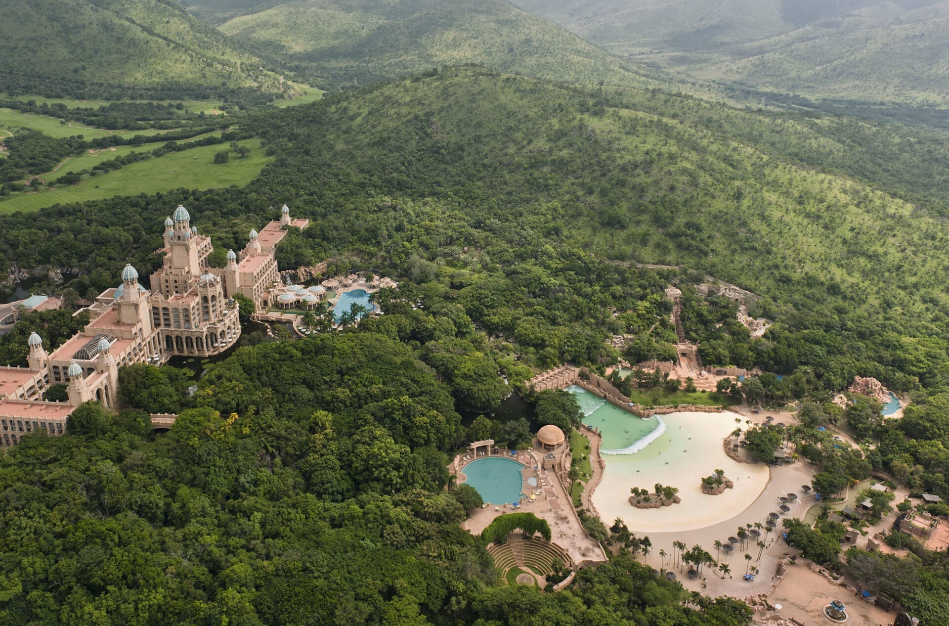 Cascades Hotel Arial View - South Africa