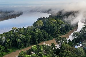 aerial shot of congo