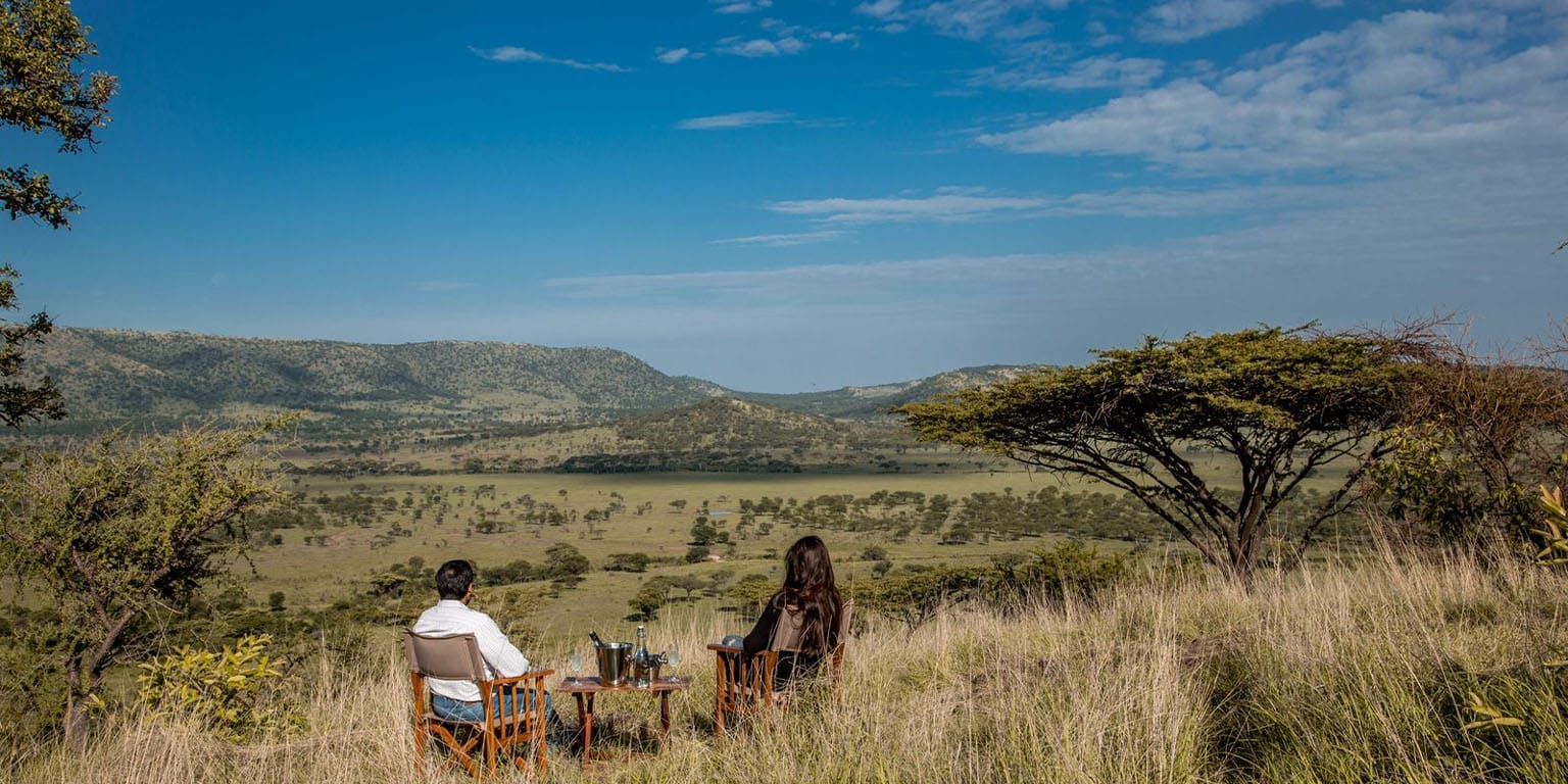 Relaxing in the Serengeti National Park