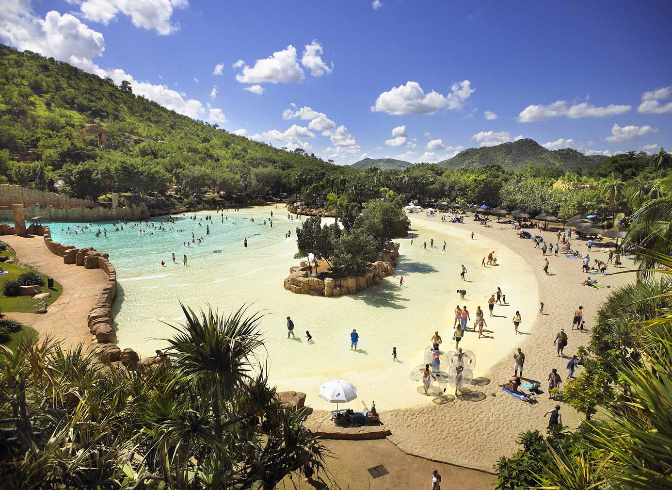 Cascades Hotel Wave Pool Aerial View - South Africa