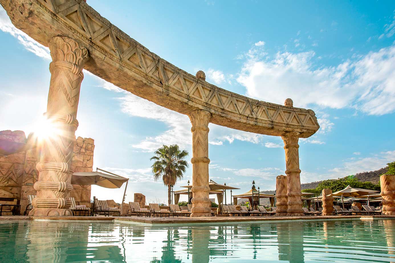 Cascades Hotel Pool Sky View - South Africa