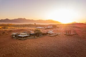 Wolwedans Dune Camp from above