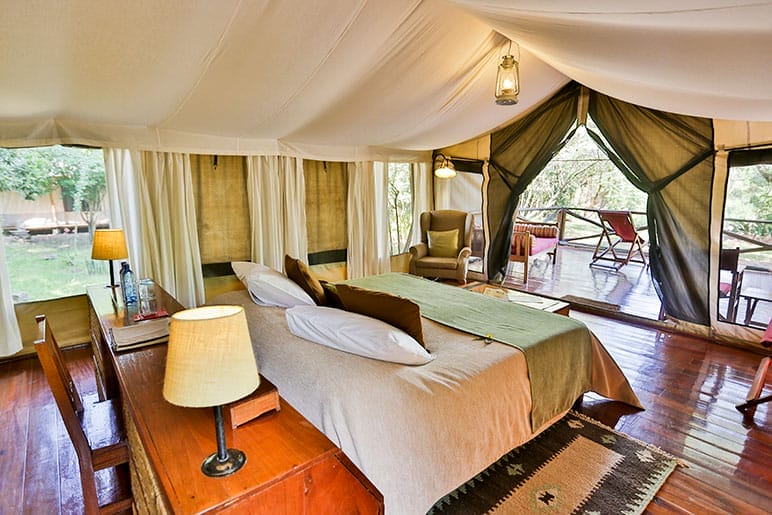 Karen Blixen Camp - Tent Interior