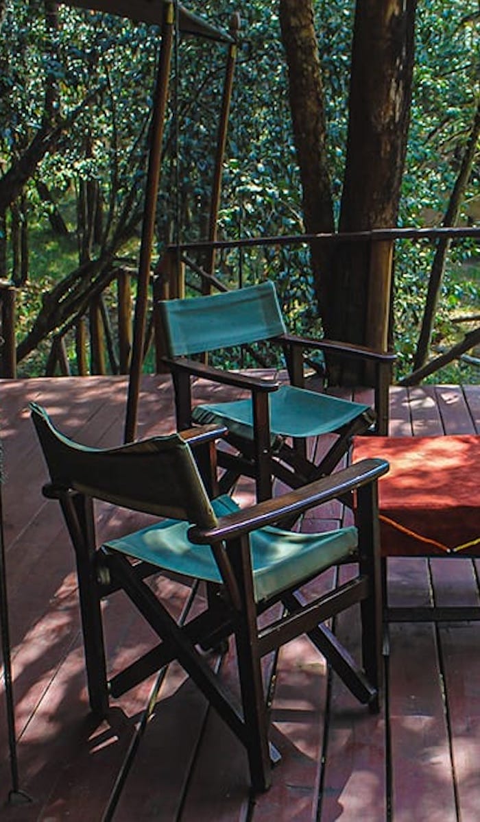 Nairobi Tented Camp Wildlife Deck | Gamewatchers Safaris Nairobi Tented Camp Wildlife Deck