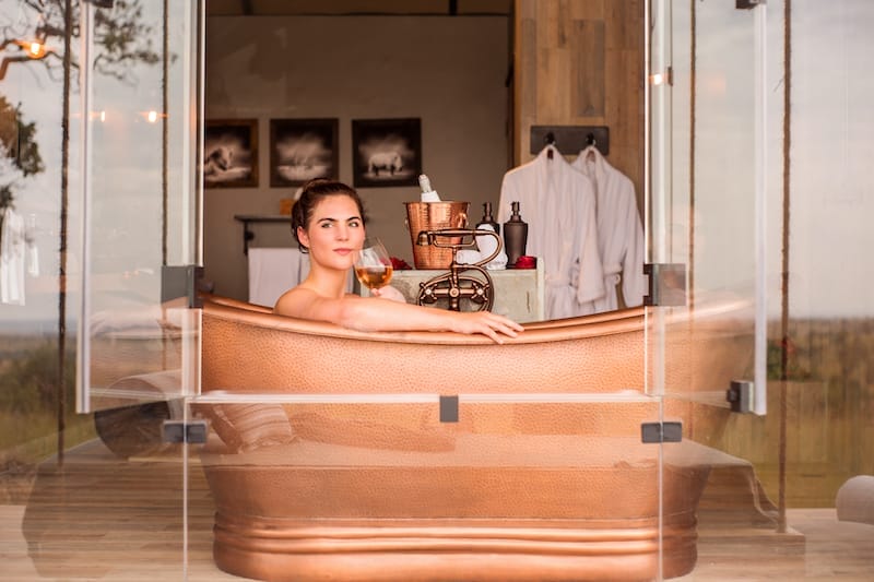 Nimali Mara Tent Bathroom