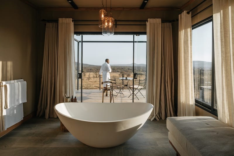 Nimali Serengeti Camp Bathroom