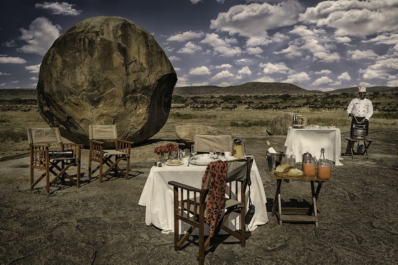 Nimali Serengeti Camp Bush Dining