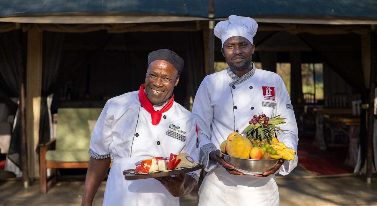 Porini Amboseli Camp - Chefs - photo credit Tom Mees