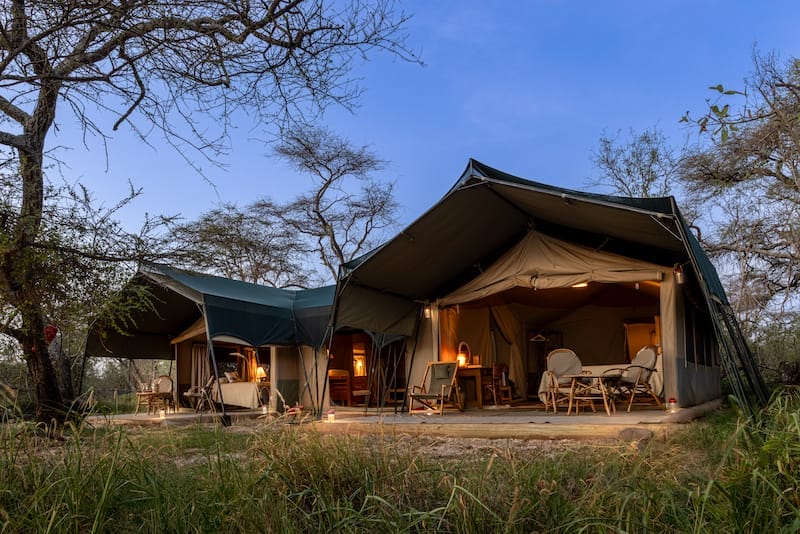 Porini Amboseli Camp - Family Tent - photo credit Tom Mees
