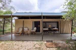 Porini Amboseli Camp - Tent Exterior - photo credit Tom Mees