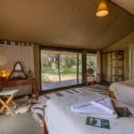 Porini Amboseli Camp - Tent Interior - photo credit Tom Mees