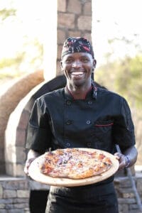 The Emakoko Accommodation Pizza Chef