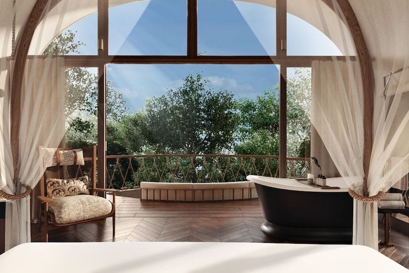 Ritz Carlton Masai Mara View from Bedroom Suite