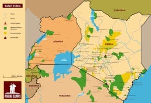 Map Of Kenya