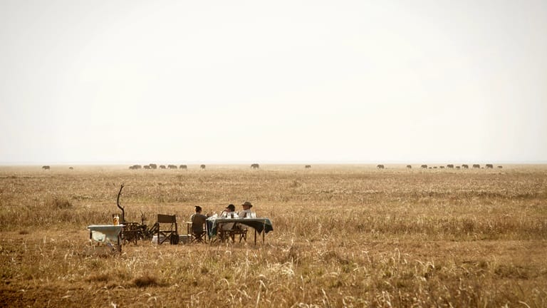 Chada Katavi Camp Wildlife Dining