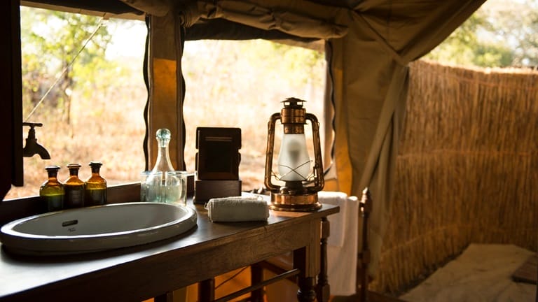 Chada Katavi Camp Bathroom