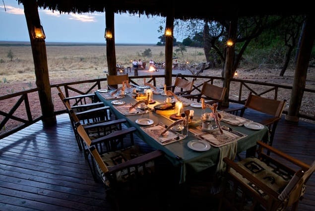 Katavi Wildlife Camp Dining