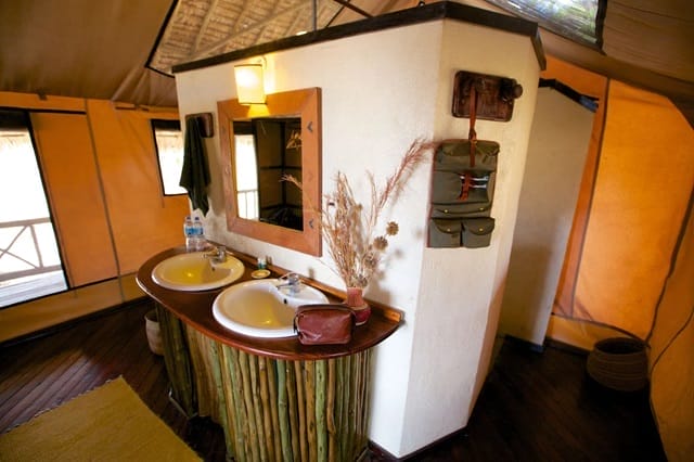 Katavi Wildlife Camp Bathroom