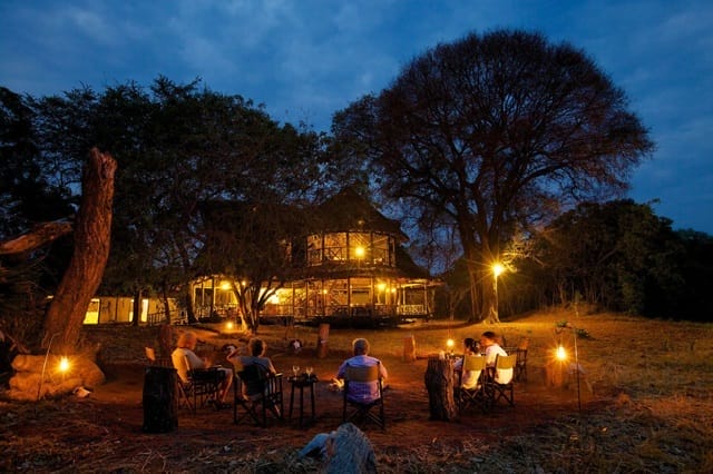 Katavi Wildlife Camp At Night